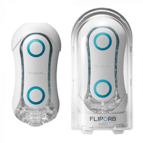 TENGA - FLIP ORB MASTURBATOR BLUE RUSH