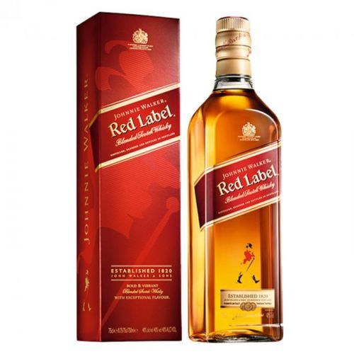 Johnnie Walker Red Label, Gift Box, 40%, 1l
