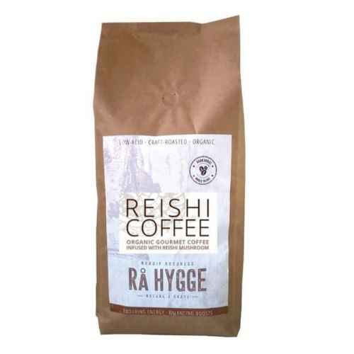 Rå Hygge Bio Zrnková Káva Peru Arabica Reishi 227 G