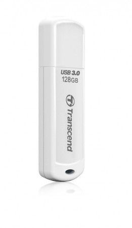 Transcend 128GB JetFlash 730 USB 3.1 flash disk, bílý, TS128GJF730