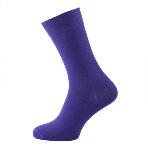 Pánske jednofarebné ponožky Violet fialové veľ. 39-41