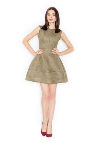 Figl Woman's Dress M457 Olive