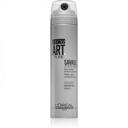 L’Oréal Professionnel Tecni Art Pure Savage Panache pudrový sprej na v