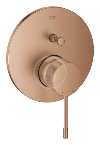 GROHE Essence Baterie pod omítku pro 2 spotřebiče, kartáčovaný Warm Sunset 24058DL1