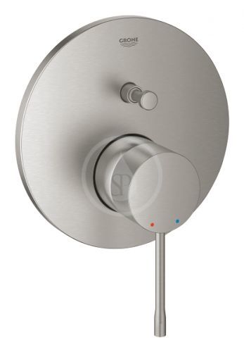 GROHE Essence Baterie pod omítku pro 2 spotřebiče, supersteel 24058DC1