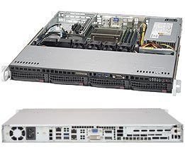 SUPERMICRO 1U server 1x LGA1151, iQ170 (i7), 4x DDR4, 4x 3.5