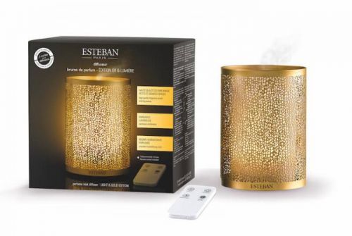 Esteban  ULTRASONICKÝ DIFUZÉR ESTEBAN - OR & LUMIERE, GOLD & LIGHT EDICE 100 ml
