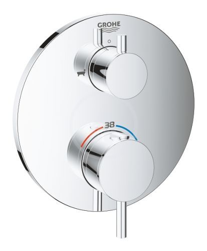 GROHE Atrio Termostatická baterie pod omítku pro 2 spotřebiče, chrom 24138003