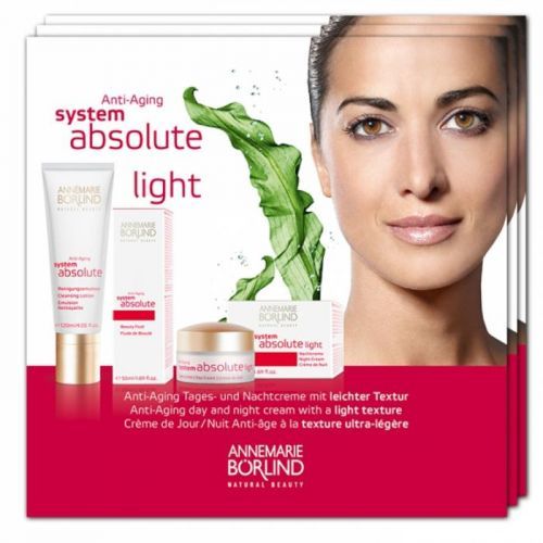 Annemarie Börlind Linie SYSTEM ABSOLUTE Anti-aging LIGHT - VZOREK 4 x 1 ml