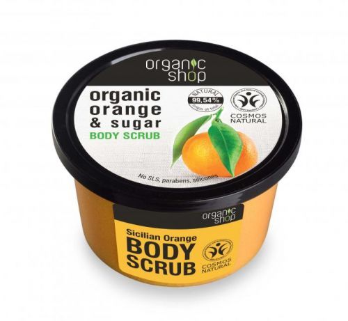 Organic Shop Organic Shop - Sicilský pomeranč - Tělový peeling 250 ml 250 ml