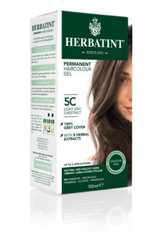 HERBATINT HERBATINT permanentní barva na vlasy světlý popelavý kaštan 5C 150 ml