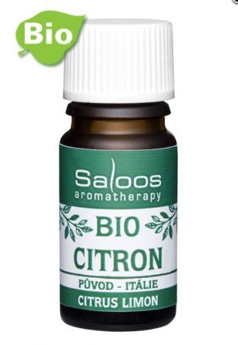 Saloos Esenciální olej BIO citron 5 ml 5 ml