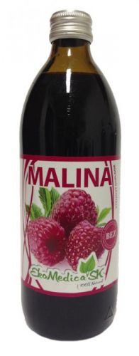 EkoMedica Šťáva Malina 100% - 500 ml 500 ml