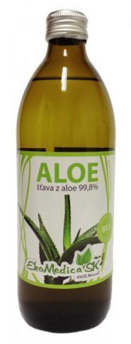 EkoMedica Šťáva Aloe s dužinou 99,8% - 500 ml 500 ml
