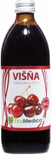 EkoMedica Šťáva Višeň 100% - 500 ml 500 ml
