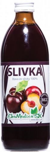 EkoMedica Šťáva Švestka 100% - 500 ml 500 ml