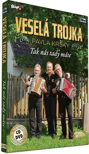 Veselá trojka - Tak nás tady máte - CD+DVD