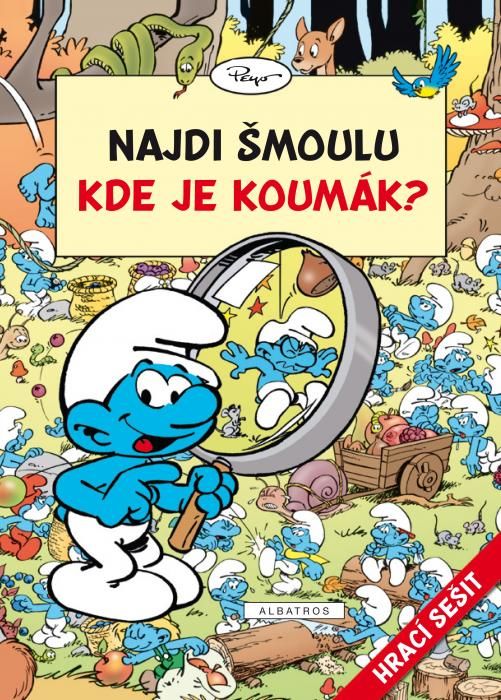 Najdi šmoulu - Kde je Koumák