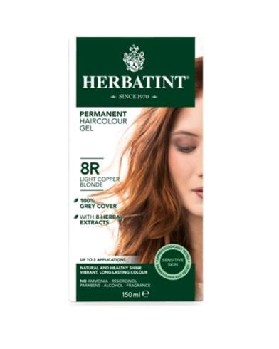 HERBATINT HERBATINT permanentní barva na vlasy světle měděná blond 8R 150 ml