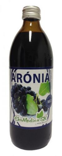 EkoMedica Šťáva Aronie 100% - 500 ml 500 ml