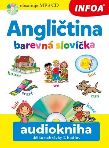 Angličtina - barevná slovíčka audiokniha + MP3 CD