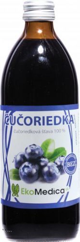 EkoMedica Šťáva Borůvka 100% - 500 ml 500 ml