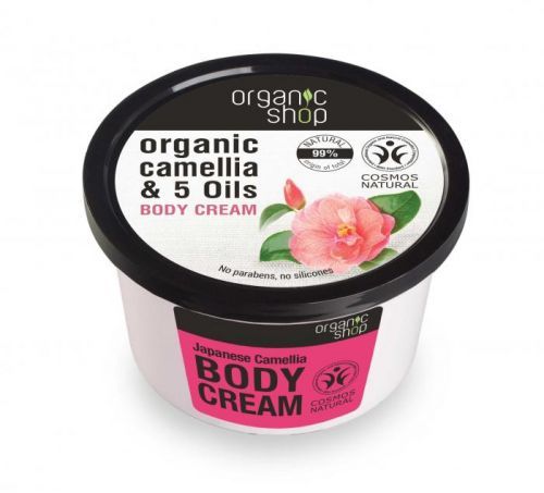 Organic Shop Organic Shop - Japonská kamélia - Telový krém 250 ml 250 ml