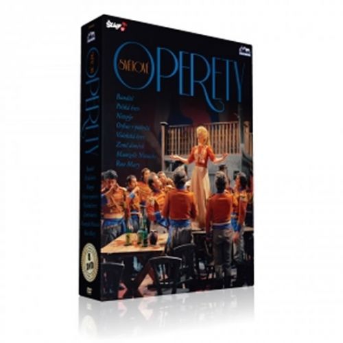 Slavné světové operety - 8 DVD