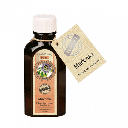 TOPVET Mučenka tinktura - kapky 50ml