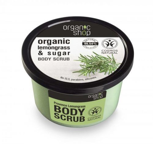 Organic Shop Organic Shop - Citronová tráva - Tělový peeling 250 ml 250 ml