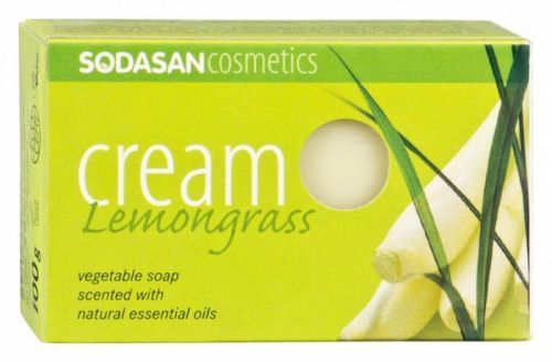SODASAN BIO pleťové mýdlo Cream Citronová Tráva 100 g