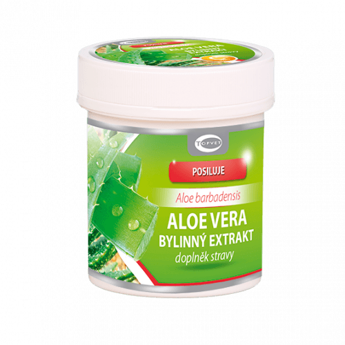 TOPVET Aloe vera bylinný extrakt 60 ks
