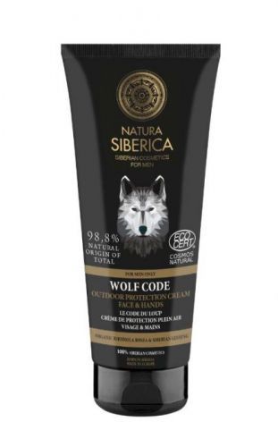 Natura Siberica Krém na ochranu obličeje a rukou Wolf Code 80 ml