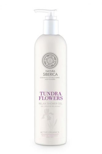 Natura Siberica Siberie Blanche - květiny Tundry- relaxační sprchový gel 400 ml
