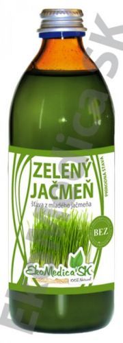 EkoMedica Šťáva Zelený ječmen 500 ml 500 ml