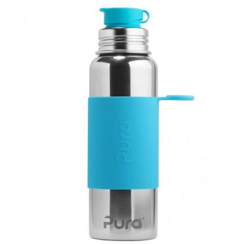 PURA Pura® nerezová láhev se sportovním uzávěrem 850ml - Aqua 850 ml