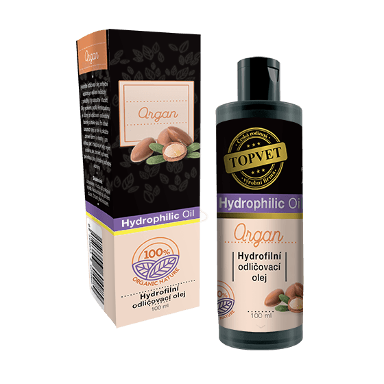 TOPVET Hydrofilní odličovací olej - Argan 100ml 100 ml