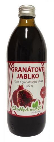 EkoMedica Šťáva Granátové jablko 100% - 500 ml 500 ml