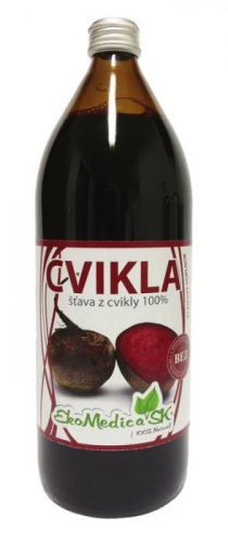 EkoMedica Šťáva Červená řepa 100% - 1L 1000 ml