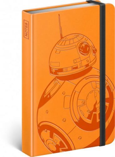 Notes - Star Wars – BB-8, linkovaný, 10,5 x 15,8 cm - neuveden