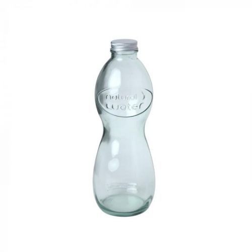 Skleněná láhev z recyklovaného skla Ego Dekor Corazon, 1 l