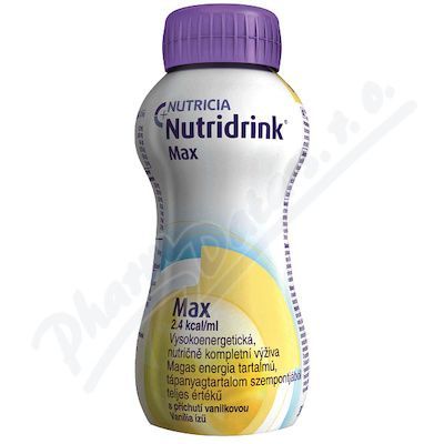 NUTRIDRINK MAX S PŘÍCHUTÍ VANILKOVOU POR SOL 4X300ML