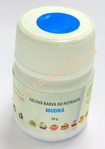 Gelová barva Aroco Modrá 50g