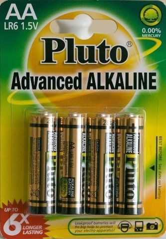 Baterie AA Pluto 4ks