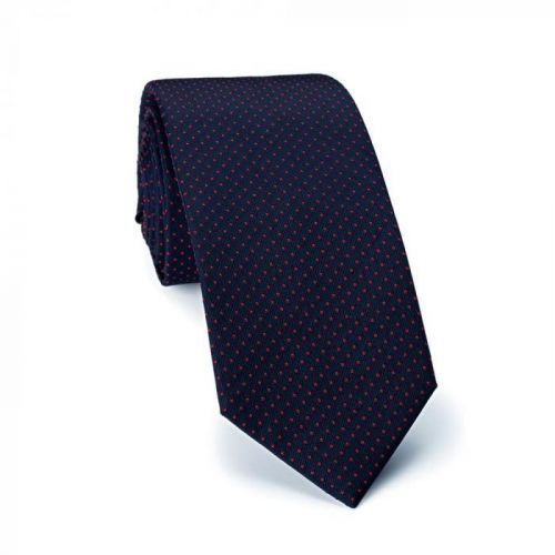 ANTORINI Pánská kravata s talismanem pro štěstí tmavě modrá