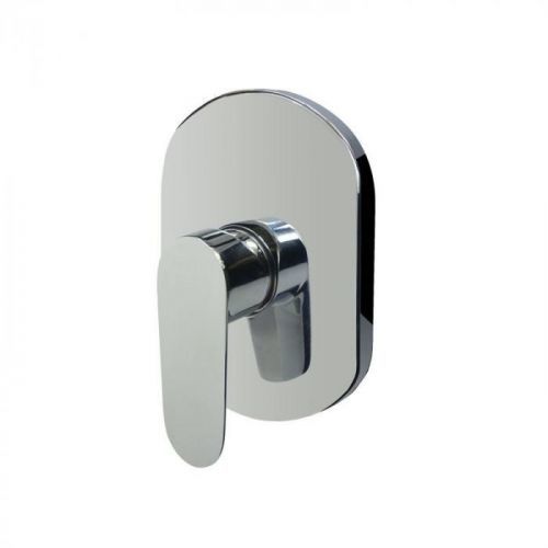 MEREO Sprchová baterie podomítková bez přepínače, Mbox, oválný kryt, Viana, chrom CBE60105B