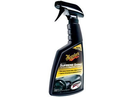 Automega Meguiar's Supreme Shine Vinyl & Rubber Protectant - ochrana interiérových plastů, vysoký lesk, 473 ml