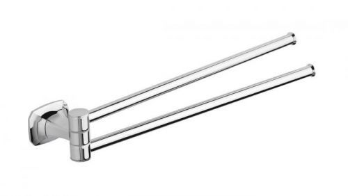 SAPHO AIDA držák ručníků dvojitý otočný, 320mm, chrom AI021