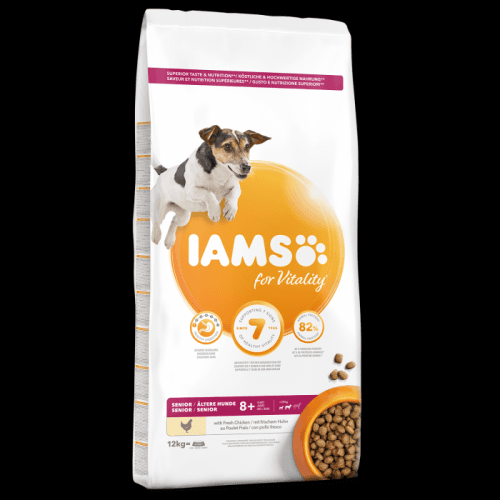 IAMS Dog Senior Small & Medium Chicken 12kg
