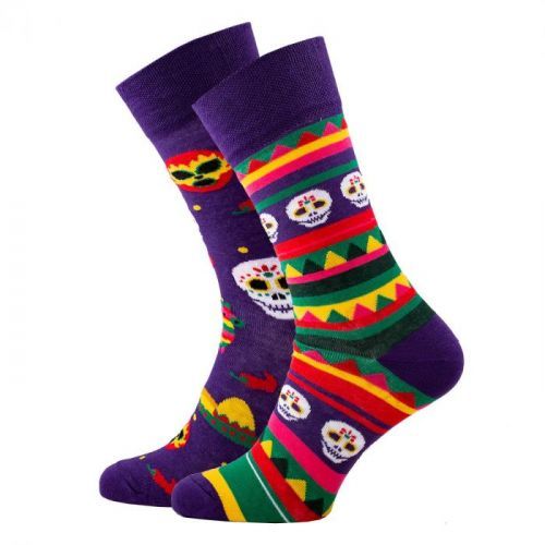 Pánske farebné ponožky Peru farebné veľ. 39-42